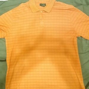 Van Heusen Printed Windowpane Polo